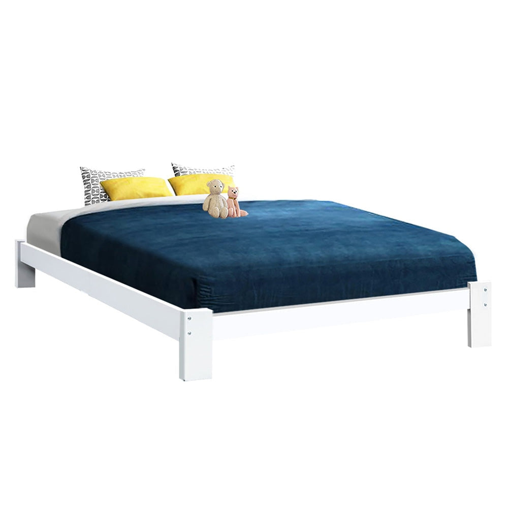 Queen Wooden Bed Base Frame Size JADE Timber Foundation Mattress Platform Fast shipping On sale