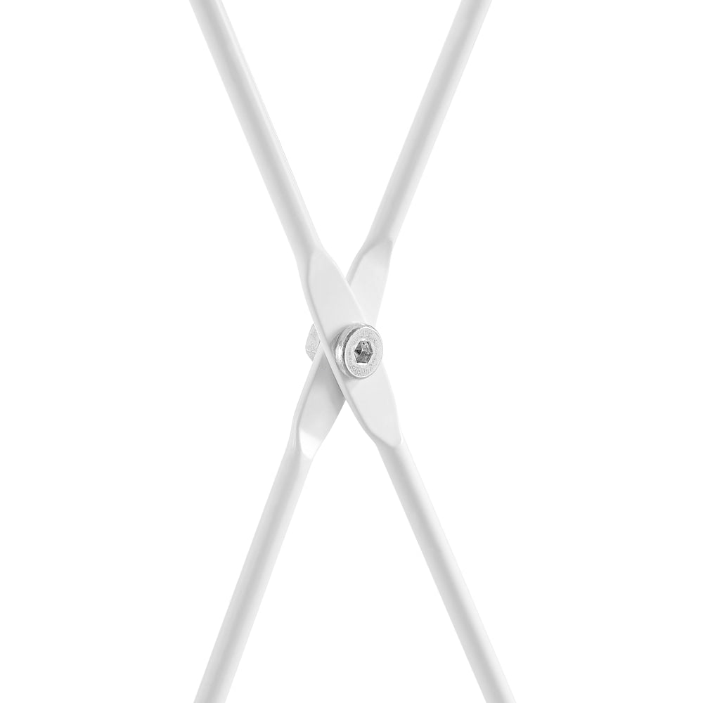 Randy 5-Tier Narrow Bookcase Display Shelf - Oak/White Fast shipping On sale