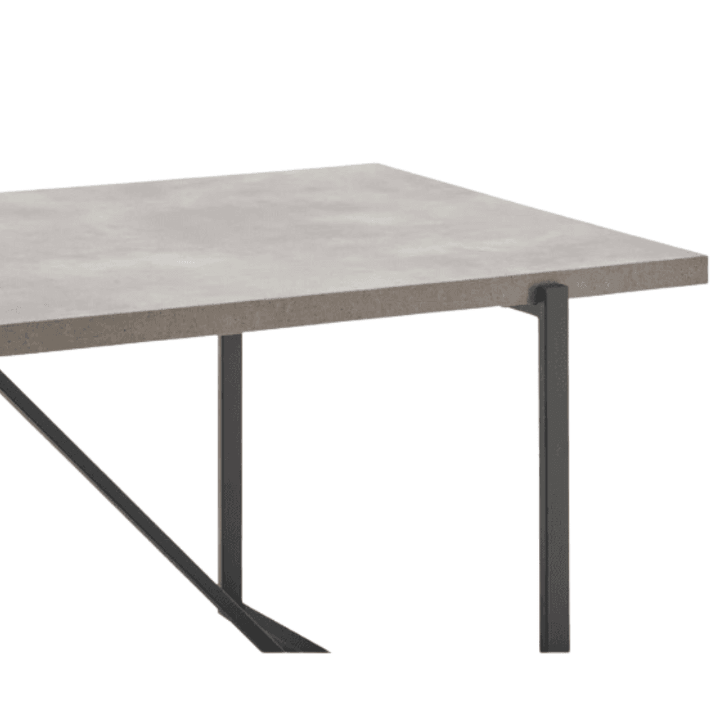 Momentous Living - Industrial Rectangular Wooden Kitchen Dining Table ...