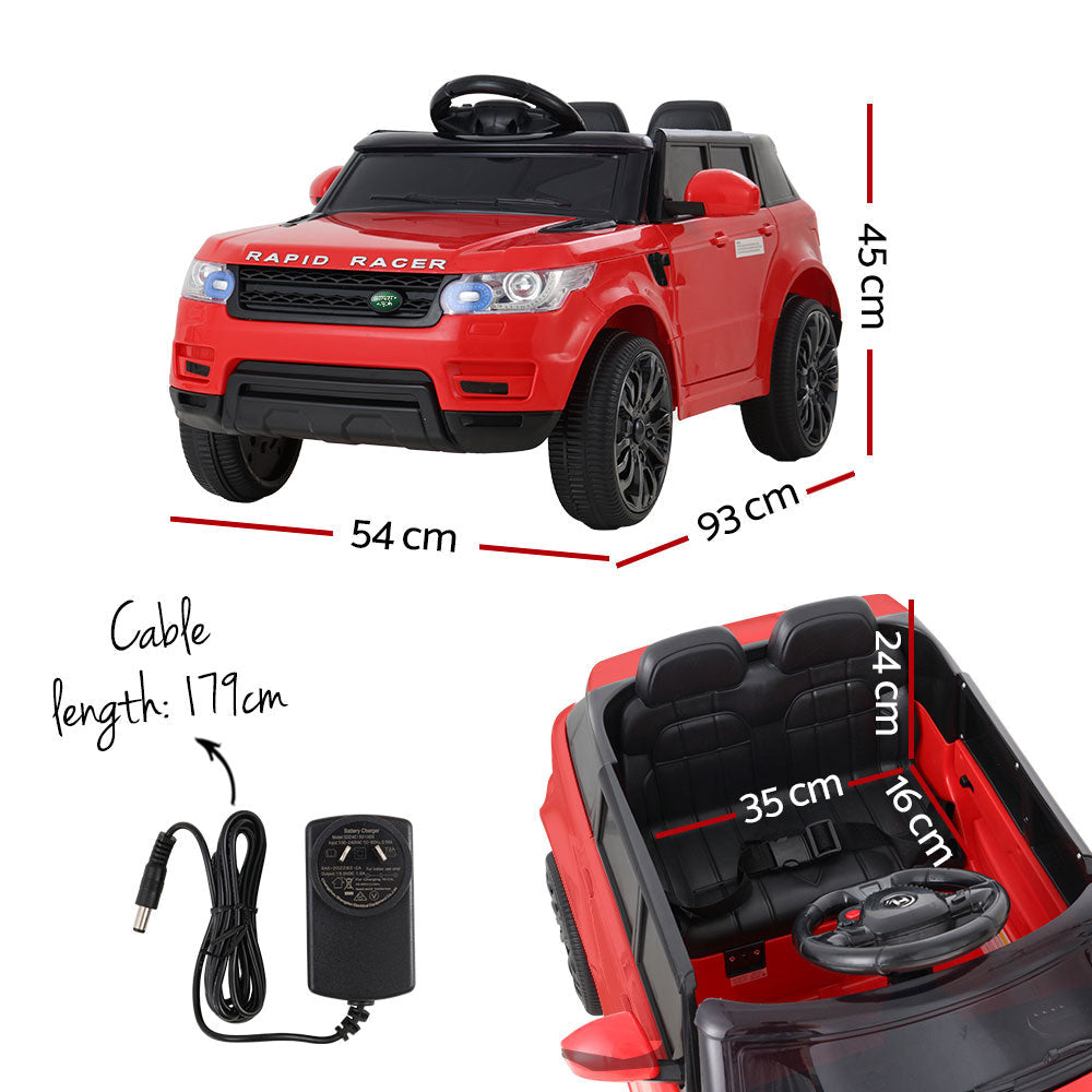 Rigo Kids Ride On Car 12V Electric Toys Cars Battery Remote Control Red Fast shipping sale