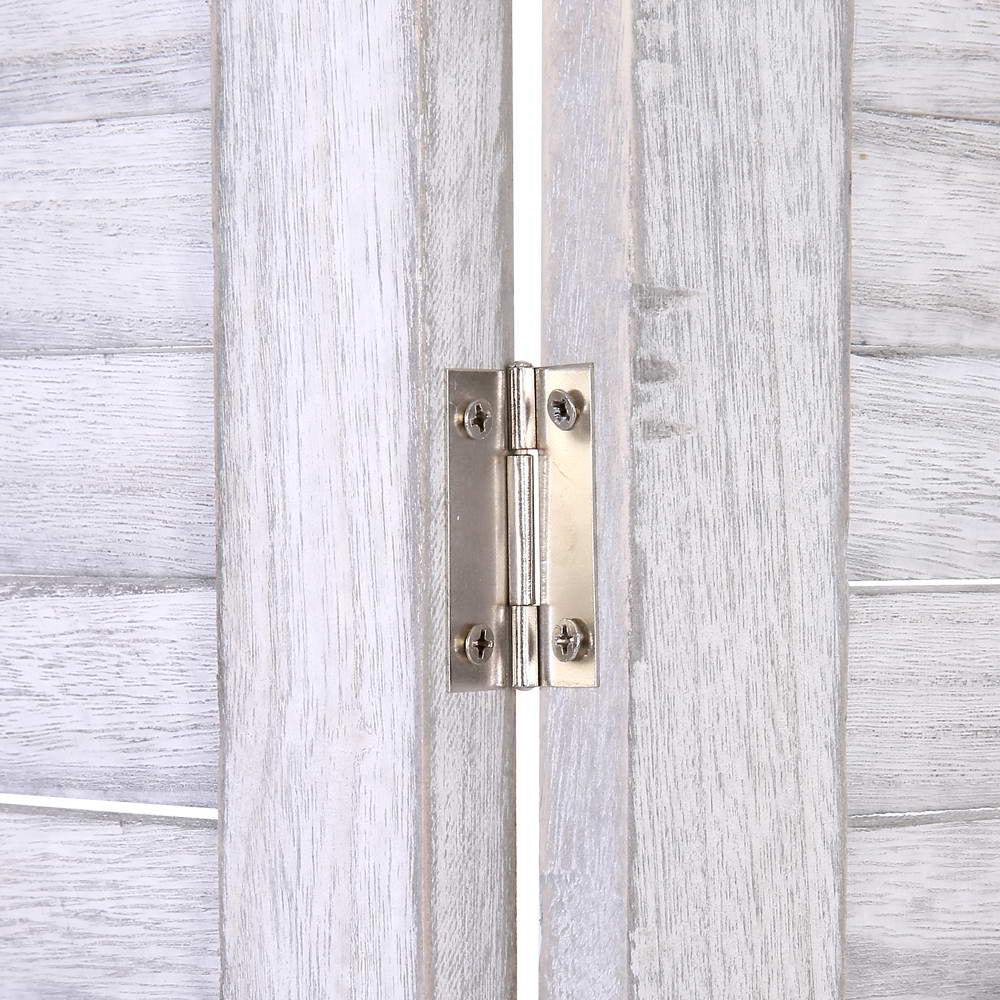 Room Divider Privacy Screen Foldable Partition Stand 4 Panel White Fast shipping On sale