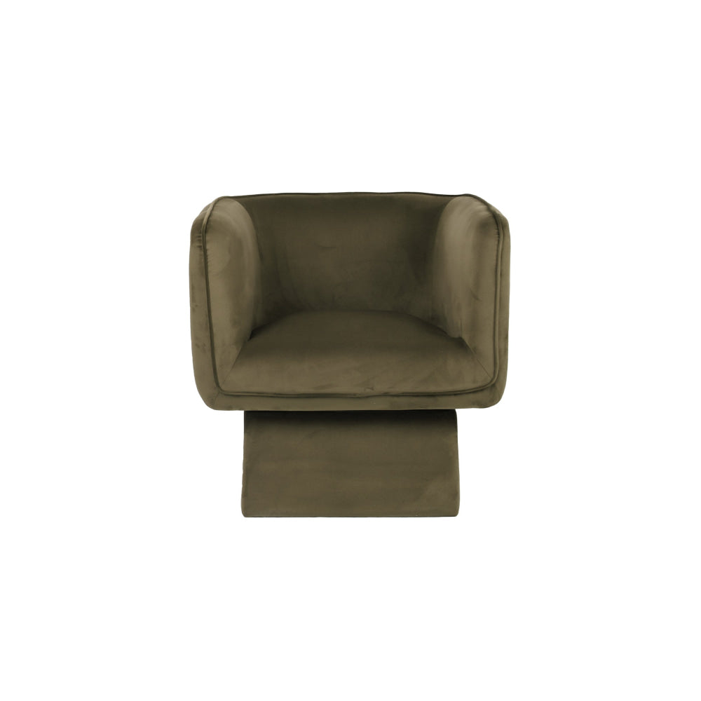 Roshell Modern Textured Fabric Swivel Occasional Armchair Accent Lounge Chair Moss Fast shipping On sale