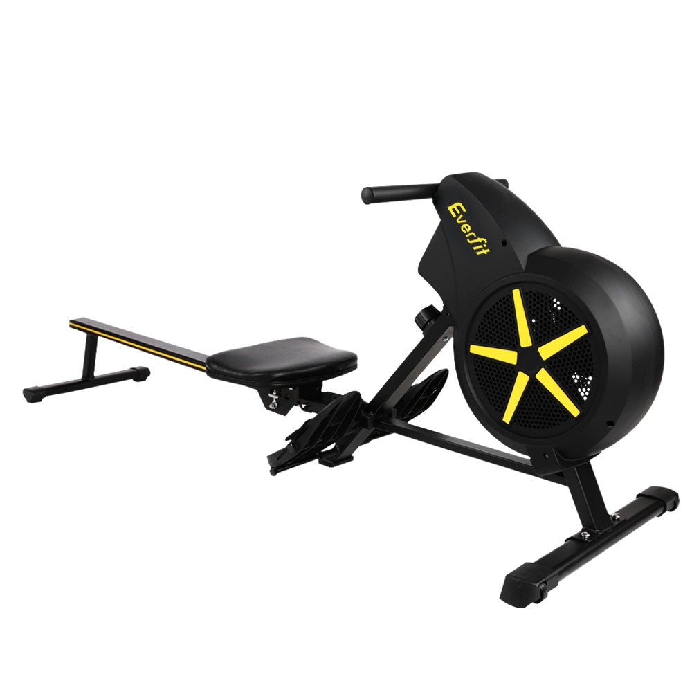 Rowing Exercise Machine Rower Resistance Fitness Home Gym Cardio Air Sports & Fast shipping On sale