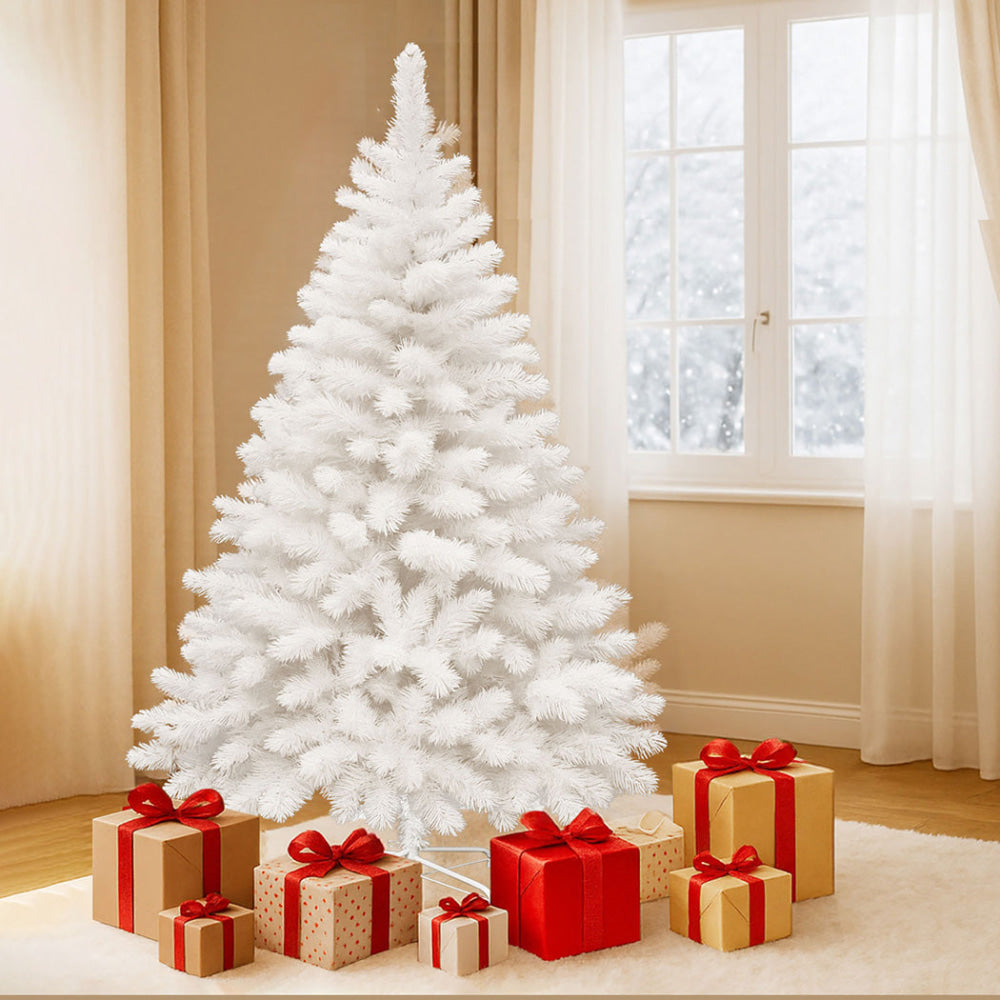 Santaco 1.5M 380 Tips White Christmas Tree Fast shipping On sale
