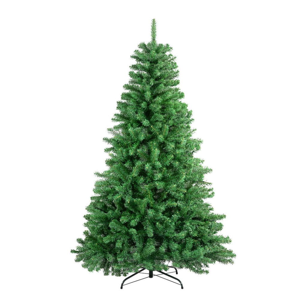 SANTACO Artificial Led Christmas Tree with Lights 2.1M Pre Lit Xmas Decor 8 Mode Fast shipping On sale