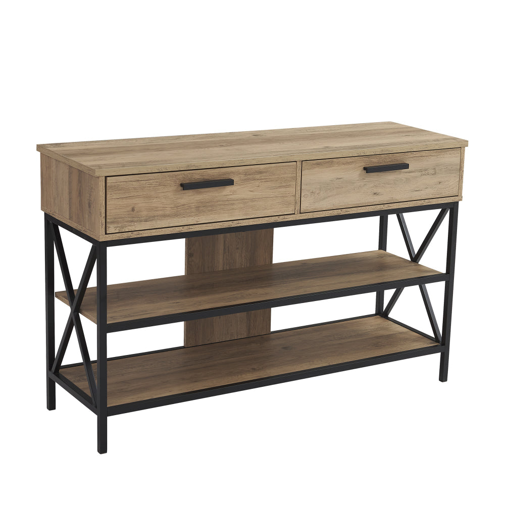 Momentous Living - Seneca Wooden Multi-Purpose Hallway Console Table TV ...