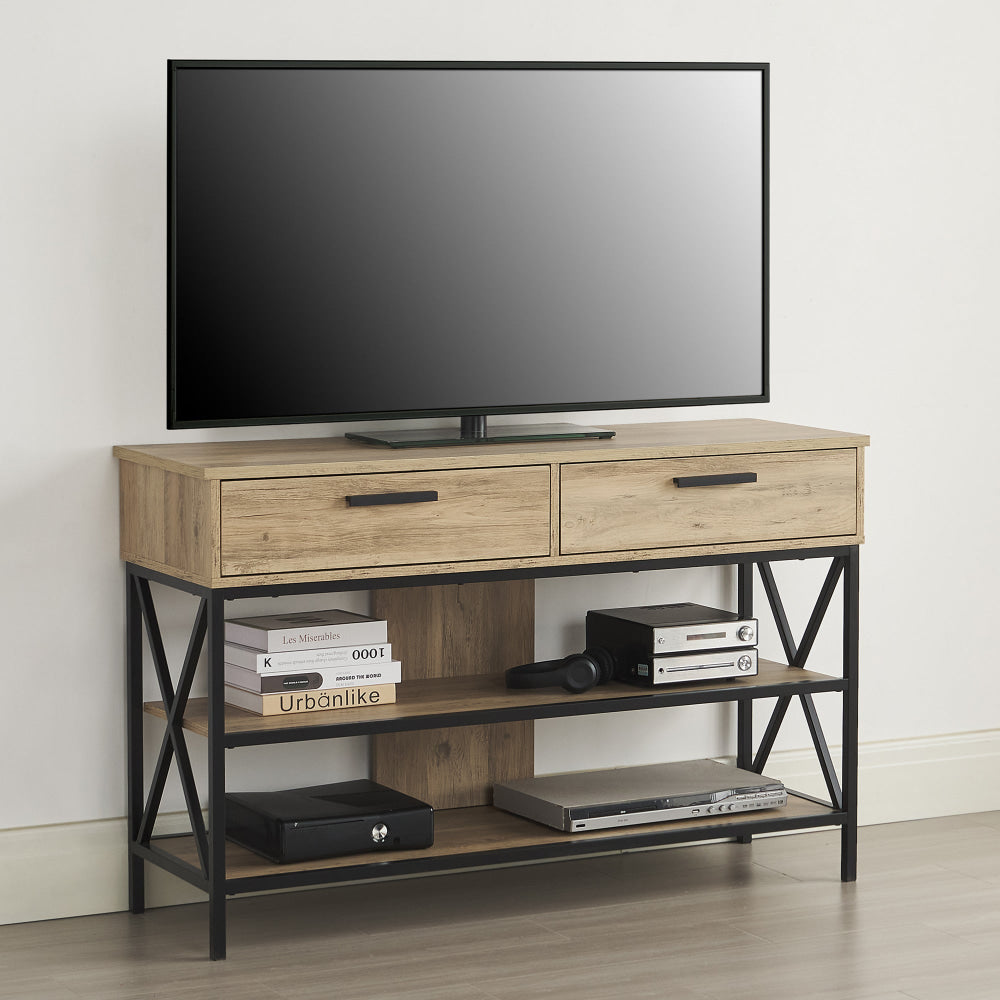 Momentous Living - Seneca Wooden Multi-Purpose Hallway Console Table TV ...