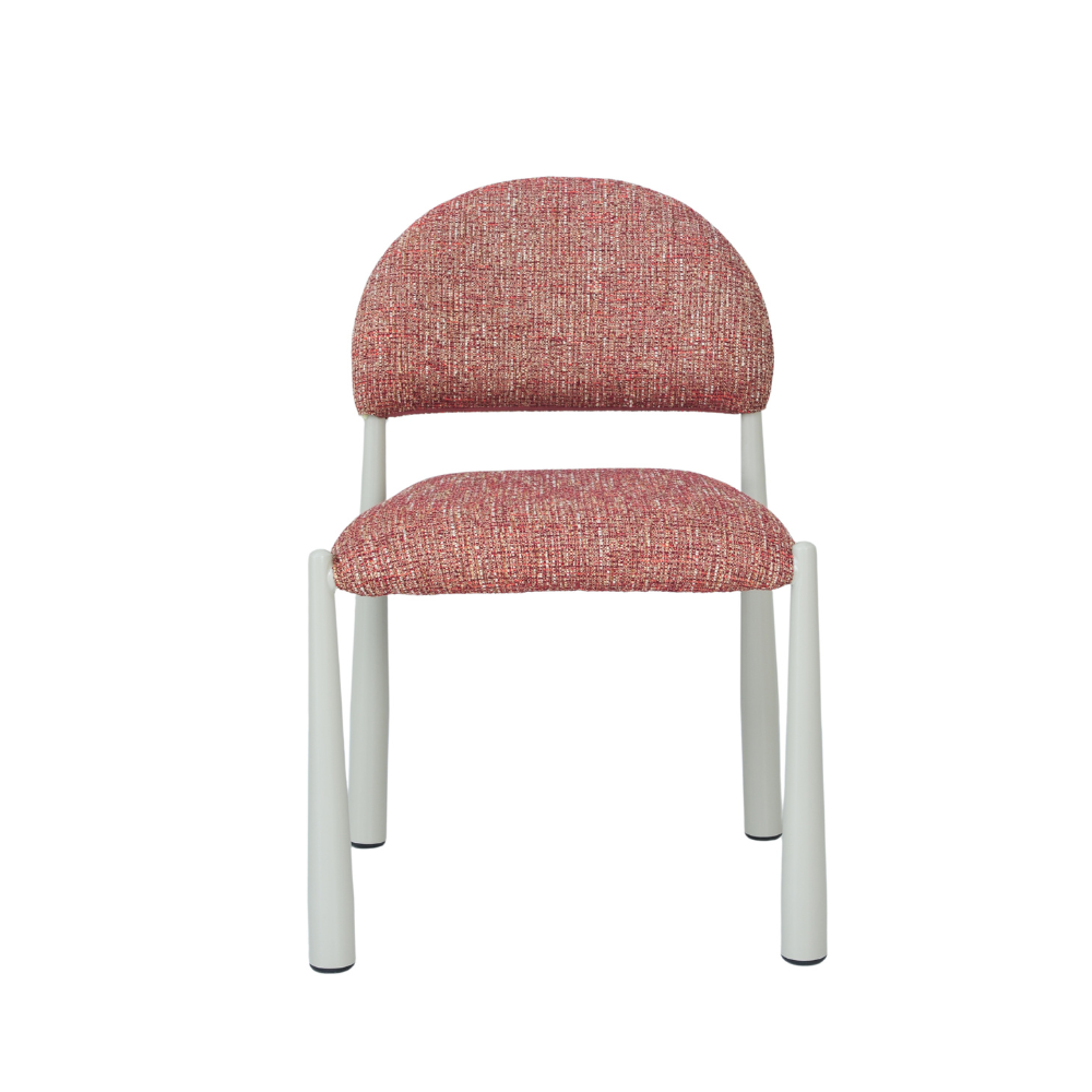 Set Of 2 Lavita Mohair Fabric Kitchen Dining Side Chair Sunset Fast shipping On sale