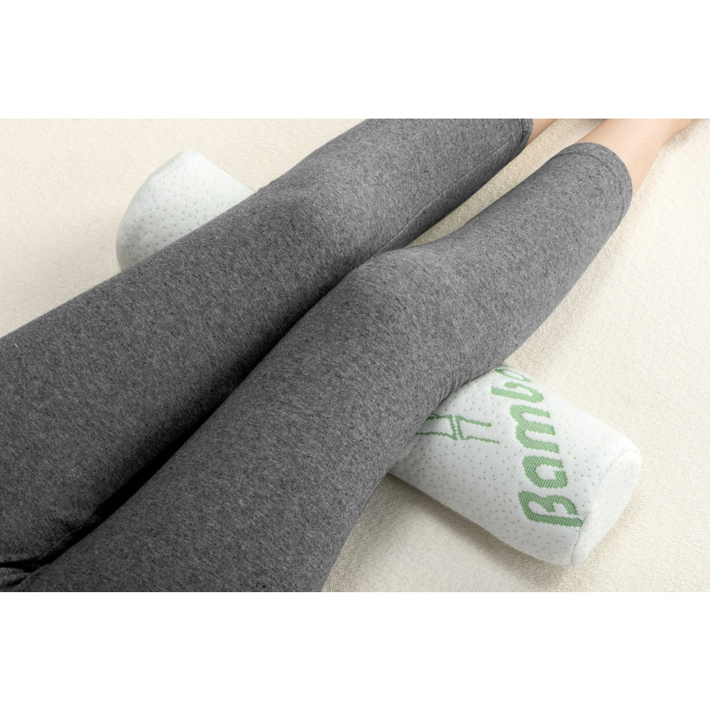 Set of 2 Memory Foam Neck Roll Bolster Pillows Pillow Fast shipping On sale