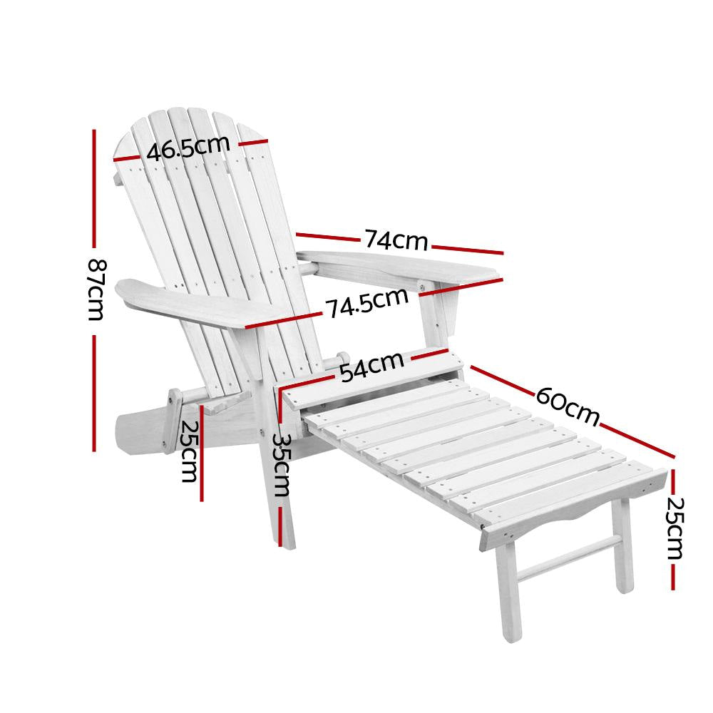 Set of 2 Outdoor Sun Lounge Chairs Patio Furniture Lounger Beach Chair Adirondack Sets Fast shipping On sale