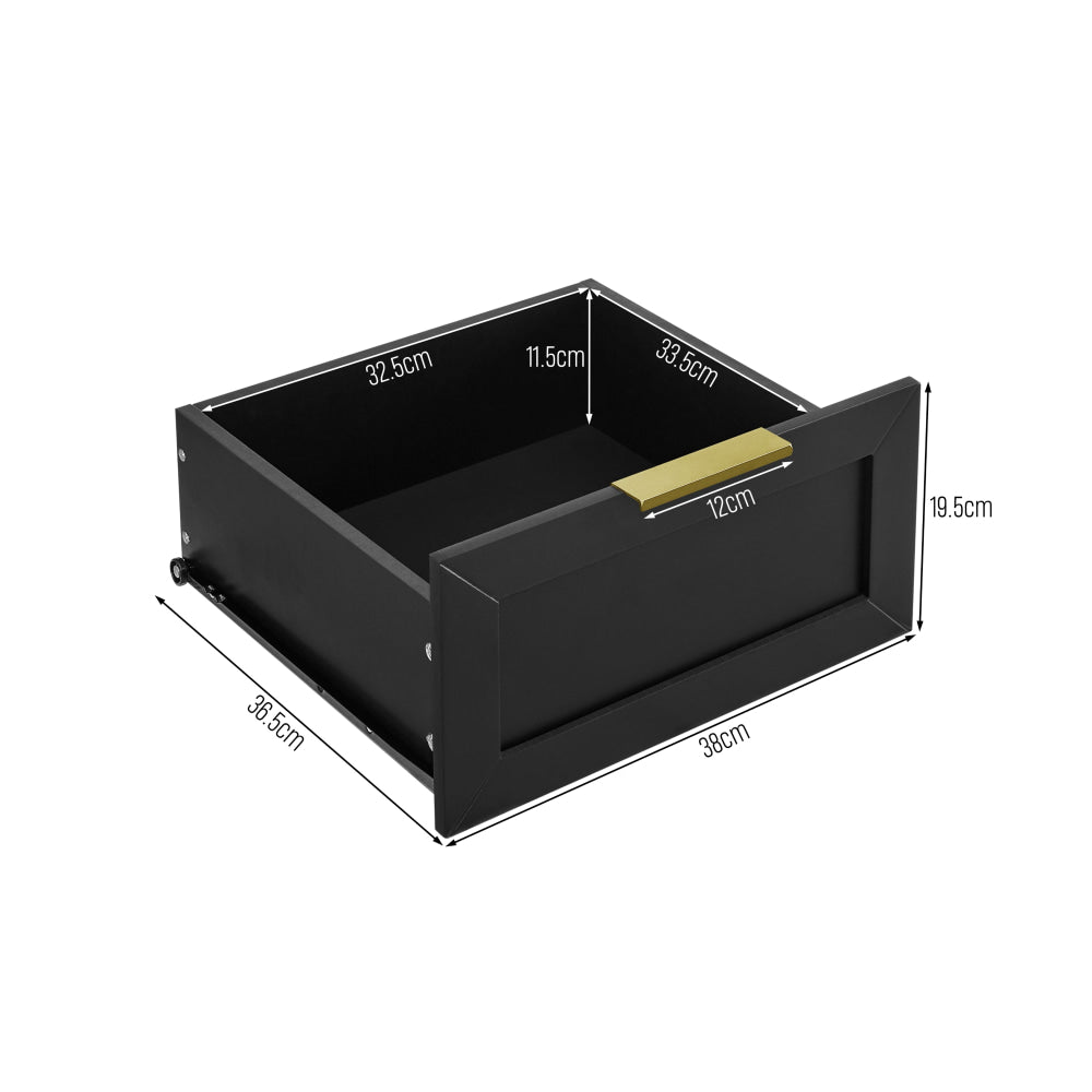 Sky Chest Of 5-Drawers Tallboy Storage Cabinet Black Drawers Fast shipping On sale