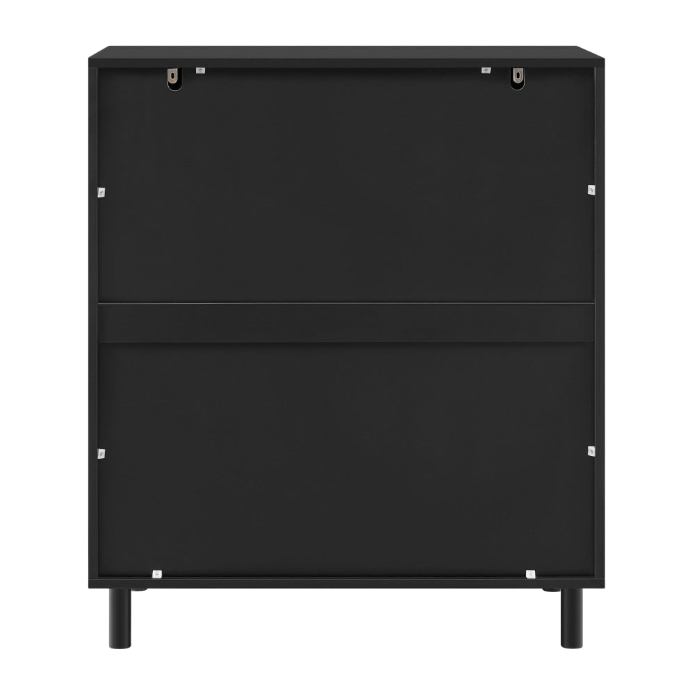 Sky Chest Of 5-Drawers Tallboy Storage Cabinet Black Drawers Fast shipping On sale