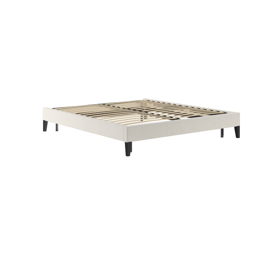 Slimline Bed Frame Classic Cream Fast shipping On sale