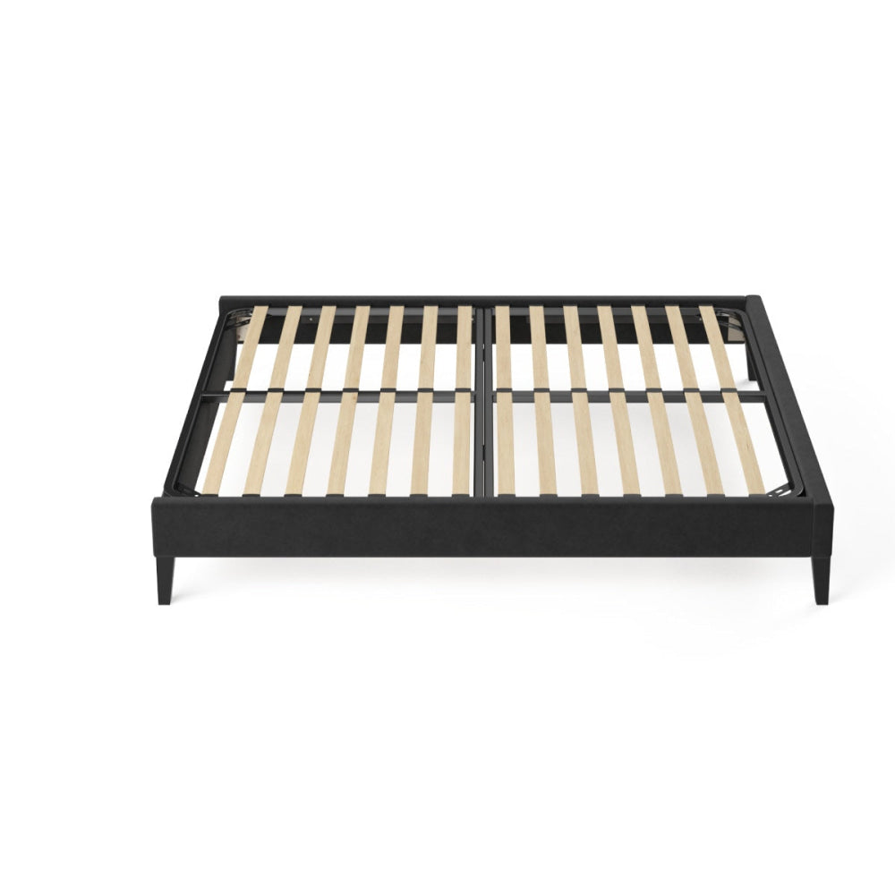 Slimline Bed Frame Ebony Black Fast shipping On sale