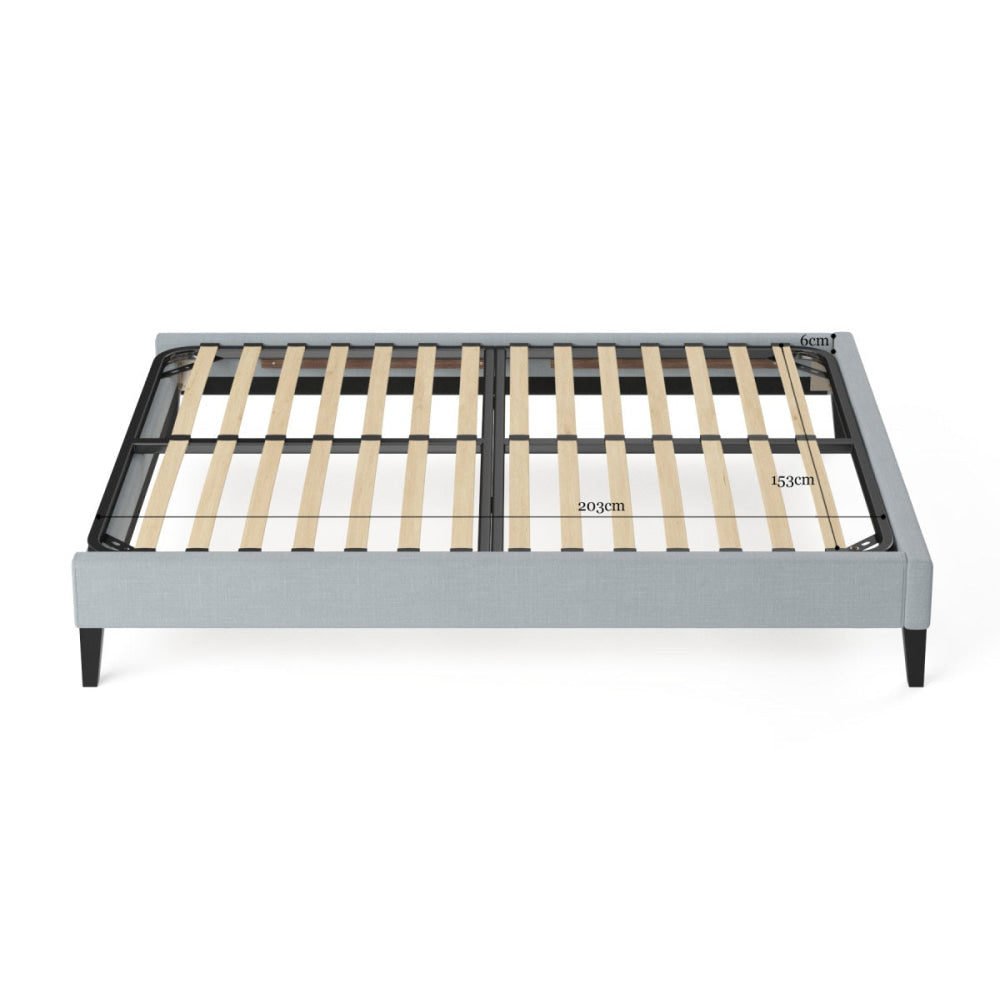 Slimline Bed Frame Heron Grey Fast shipping On sale