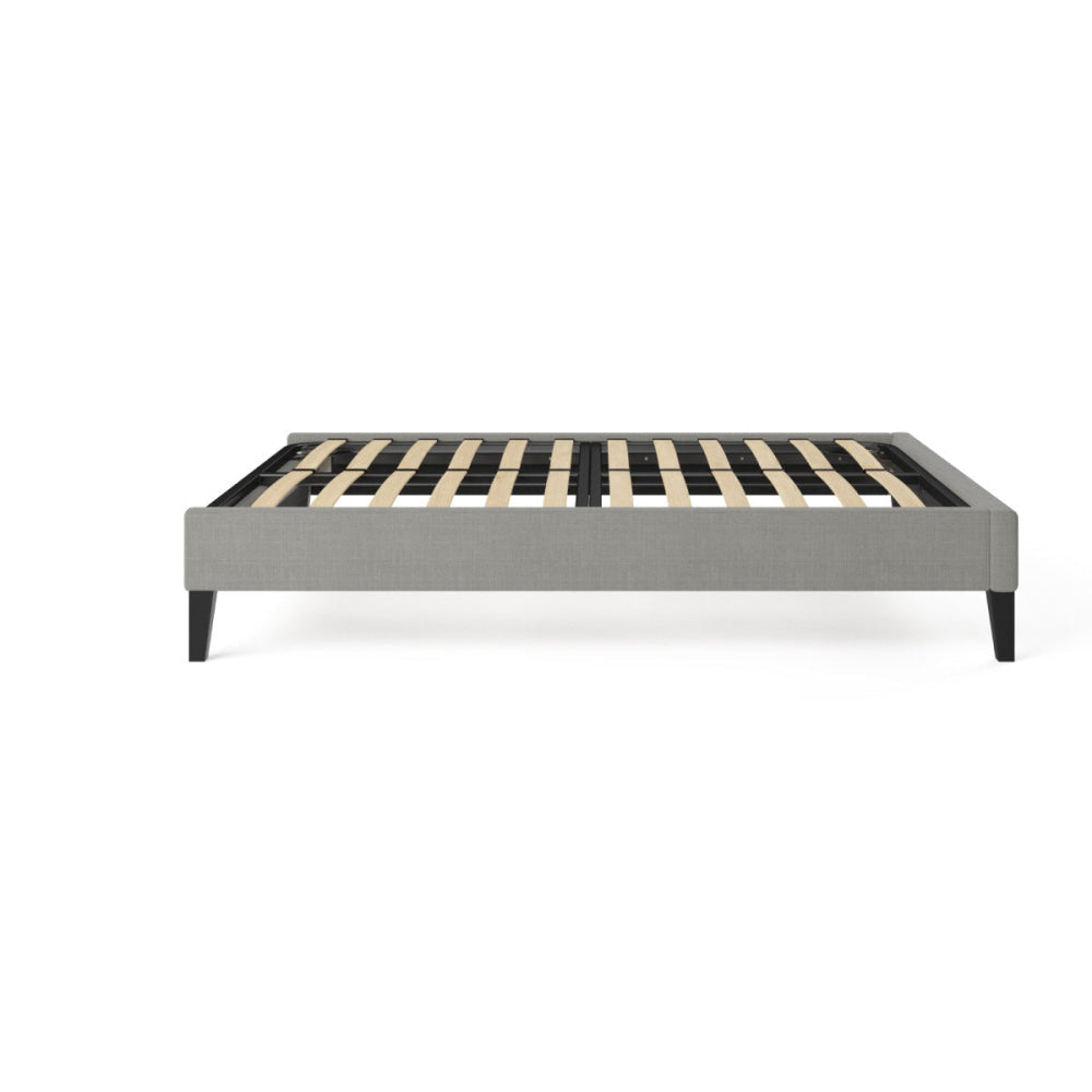 Slimline Bed Frame Stone Grey Double Fast shipping On sale