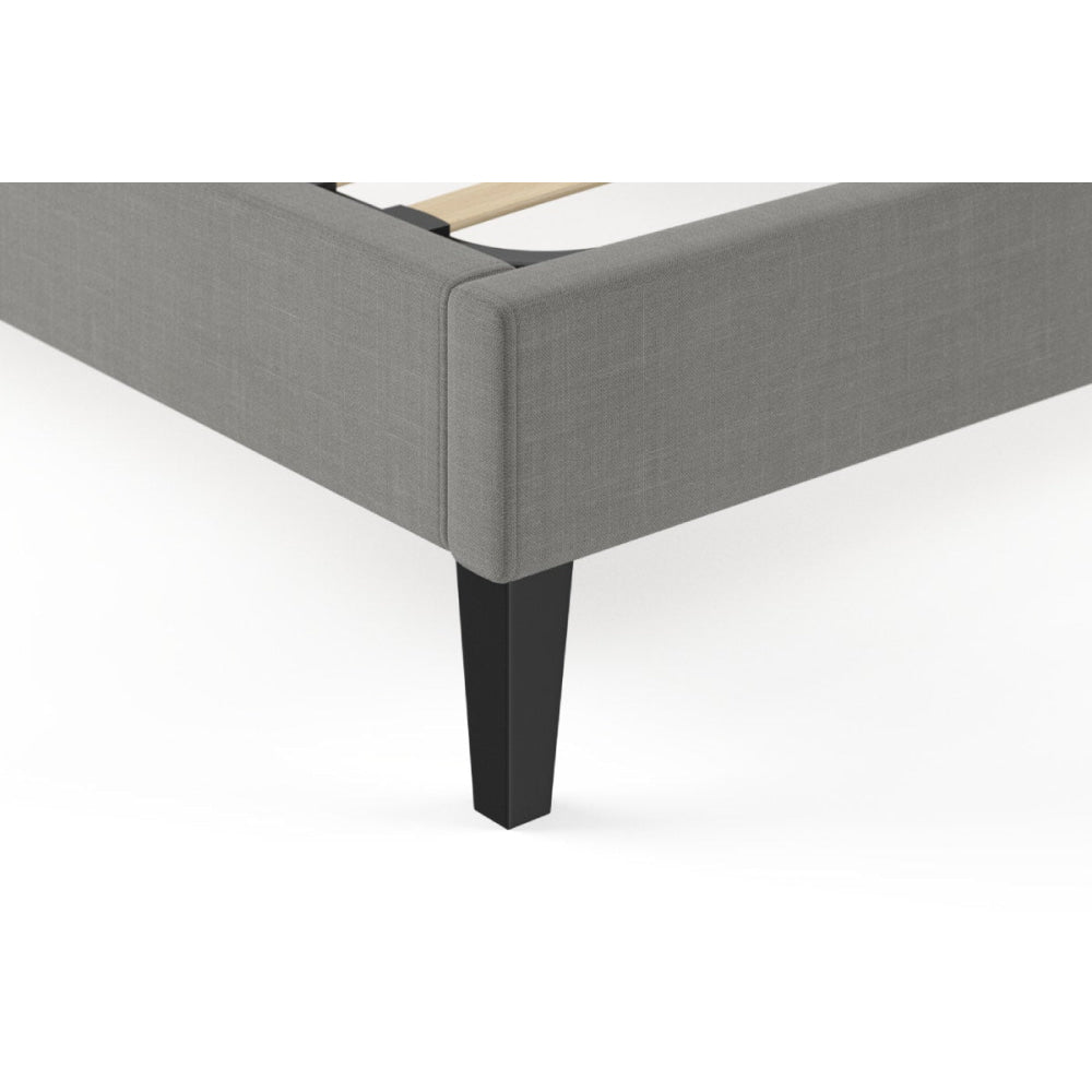 Slimline Bed Frame Stone Grey Double Fast shipping On sale