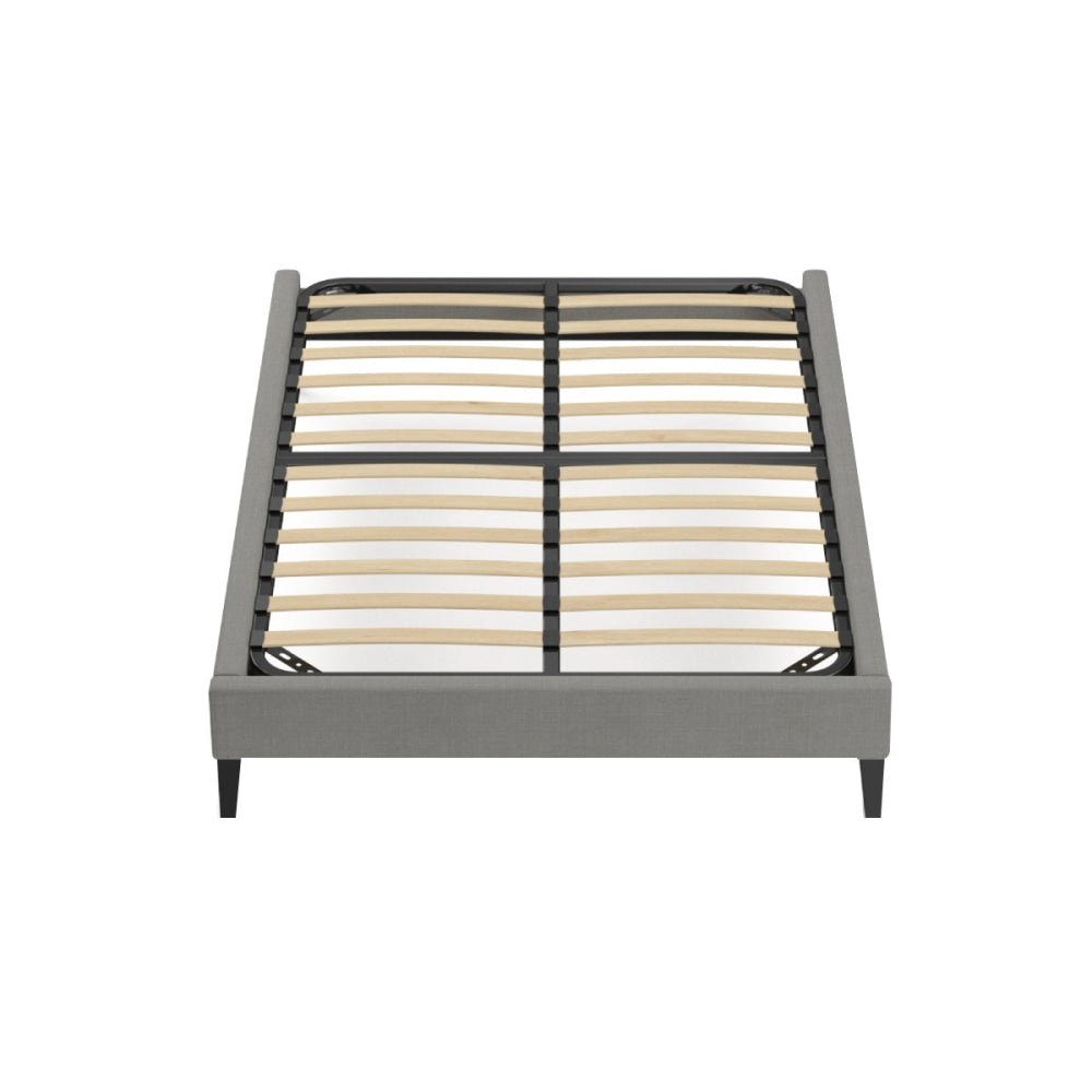 Slimline Bed Frame Stone Grey Double Fast shipping On sale