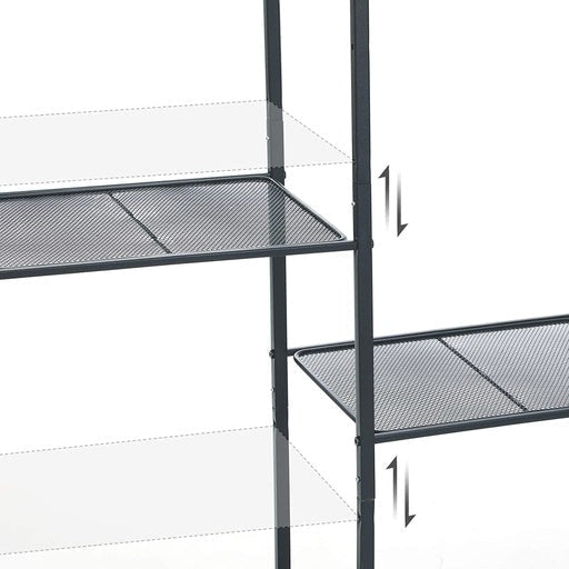 Songmics Bathroom Shelf 3-Tier Storage Rack with Adjustable - Black Cabinet Fast shipping On sale