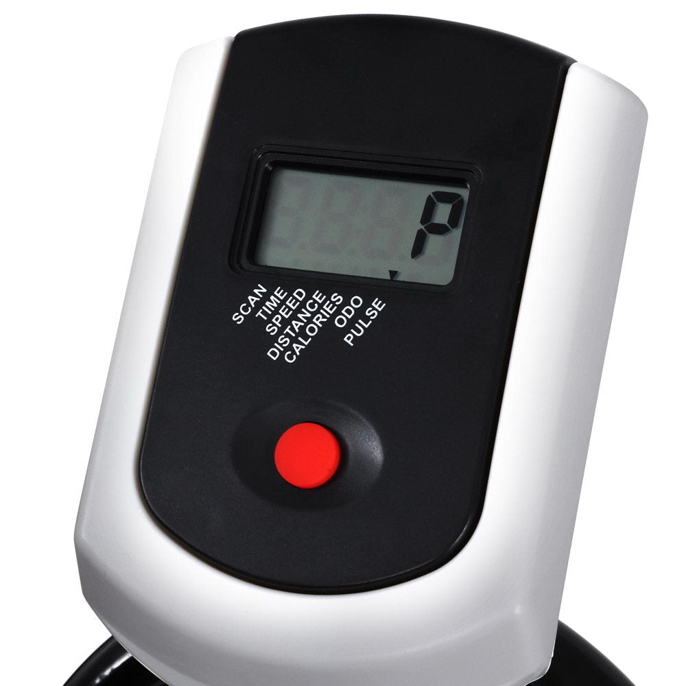 Spin Exercise Bike Flywheel Fitness Commercial Home Workout Gym Machine Bonus Phone Holder Black Sports & Fast shipping On sale