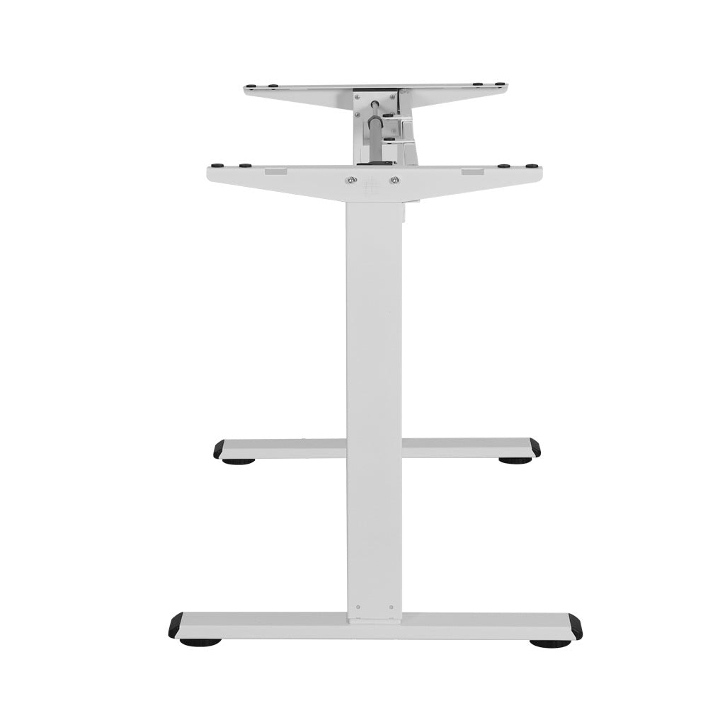 Standing Desk Sit Stand Motorised Height Adjustable Frame Only White Office Fast shipping On sale