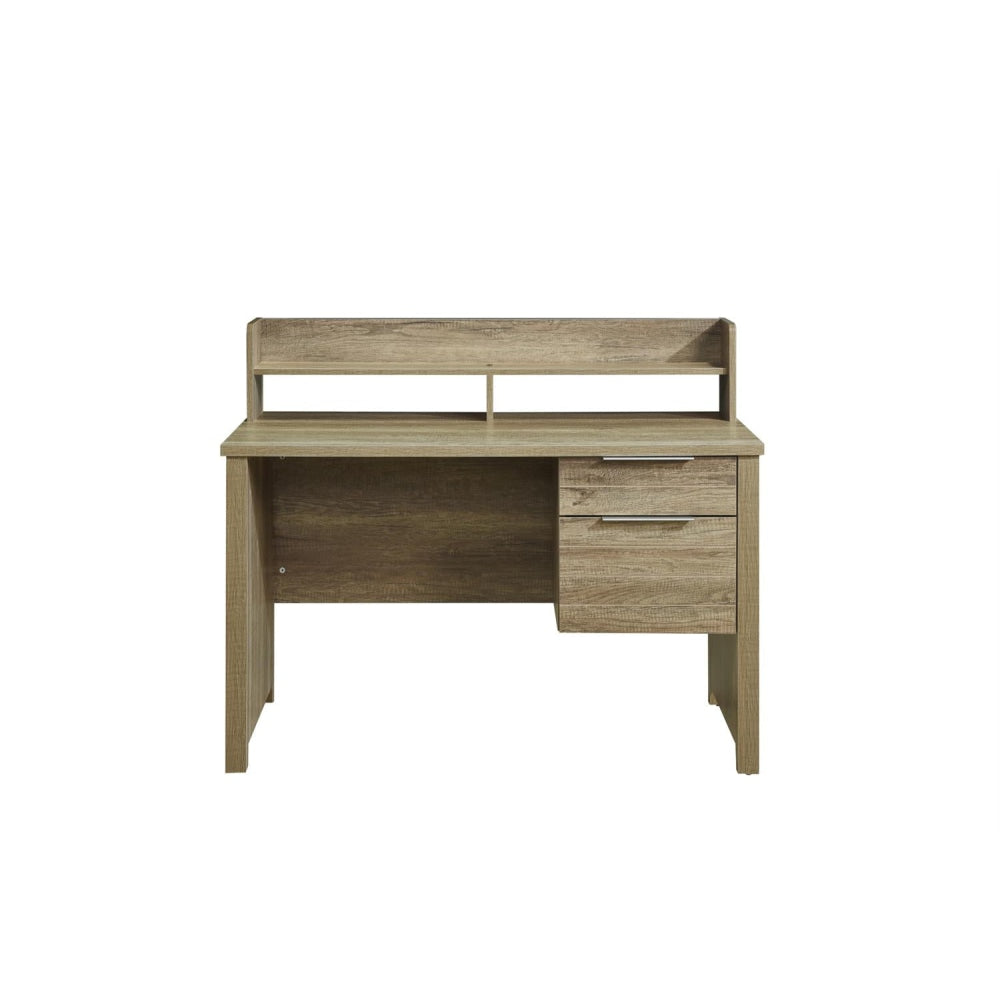 Study Desk with 2 Drawers Natural Wood like MDF Office Table Dining Set Fast shipping On sale