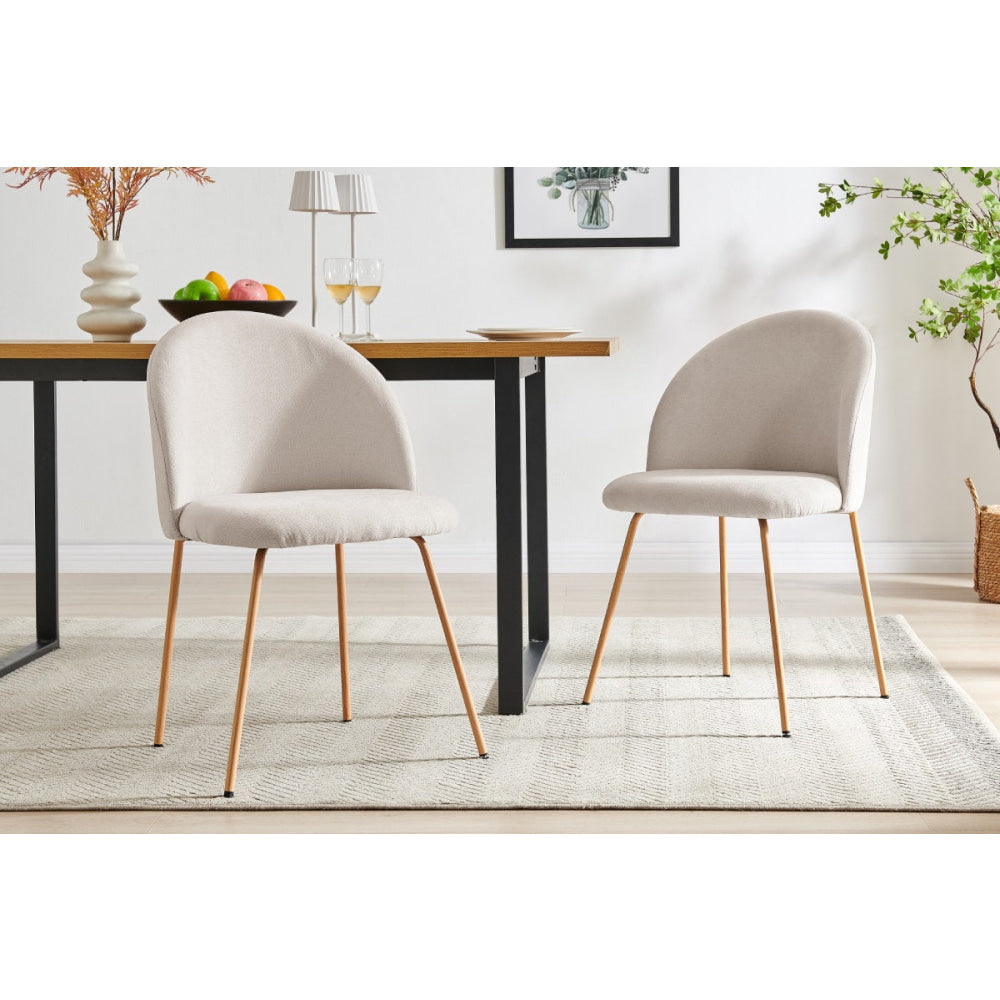 Subiaco Set of 2 Velvet Kitchen Dining Chairs Chair Fast shipping On sale