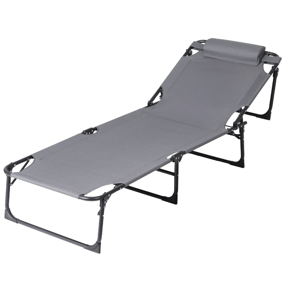 Sun Lounger Folding Lounge Beach Chair Patio Outdoor Furniture Fast shipping On sale