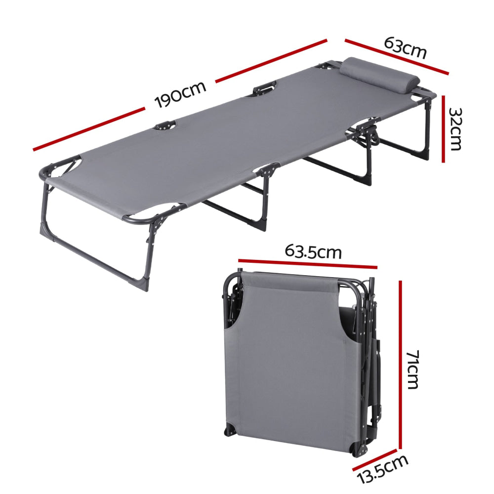 Sun Lounger Folding Lounge Beach Chair Patio Outdoor Furniture Fast shipping On sale