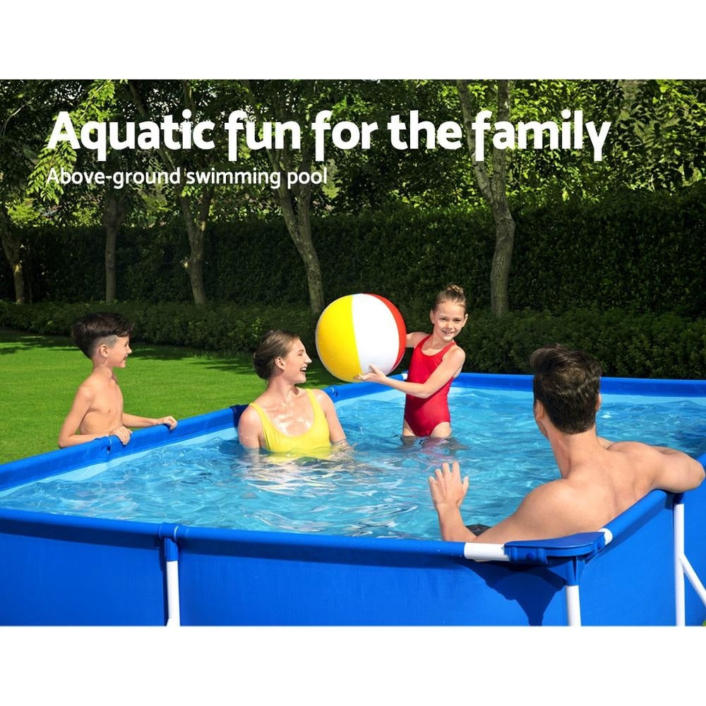 Swimming Pool Above Ground Heavy Duty Steel Pro™ Frame Pools 4M & Spa Fast shipping On sale