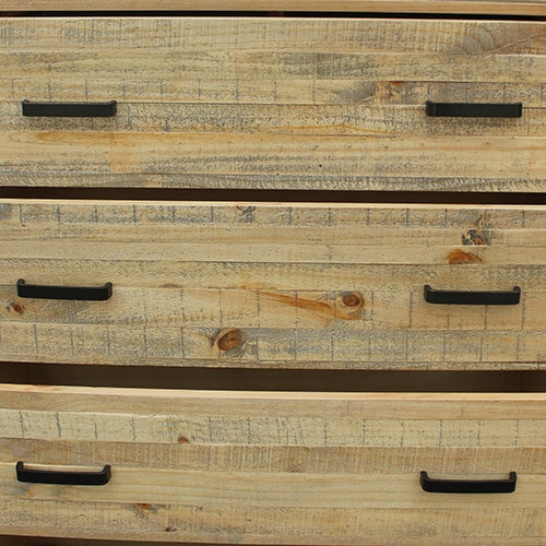 Tallboy Rustic Timber Chest Of Drawers Fast shipping On sale