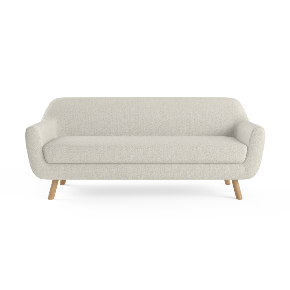 Tate 3 Seater Sofa Light Cream Sofas Fast shipping On sale