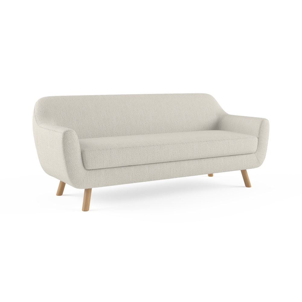 Tate 3 Seater Sofa Light Cream Sofas Fast shipping On sale