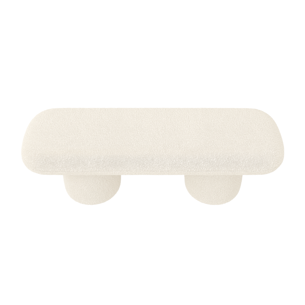 Totem Bench Foot Stool Ottoman Sesame Seed Low Fast shipping On sale