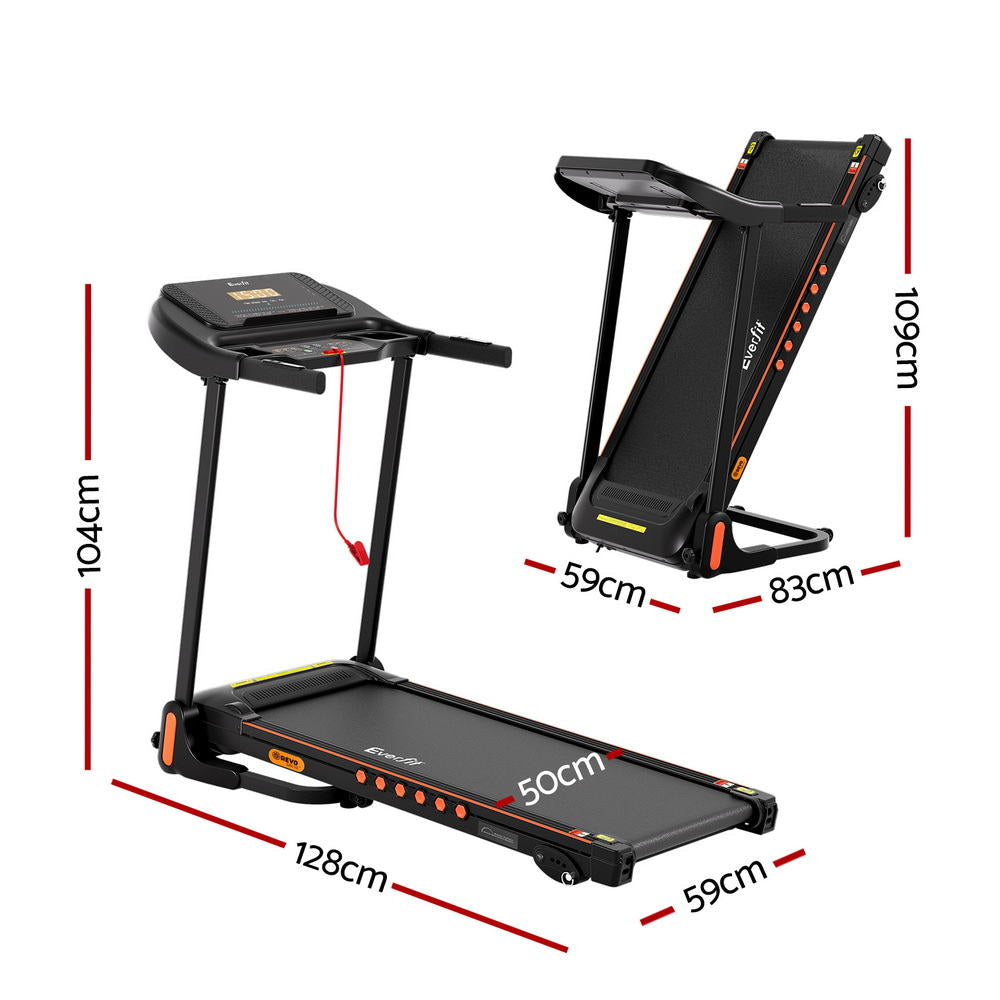 Treadmill Electric Home Gym Fitness Exercise Equipment Incline 390mm Sports & Fast shipping On sale