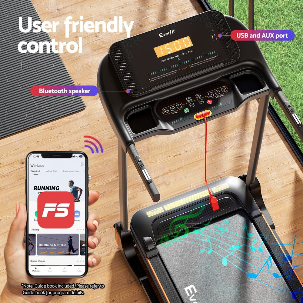 Treadmill Electric Home Gym Fitness Exercise Equipment Incline 390mm Sports & Fast shipping On sale