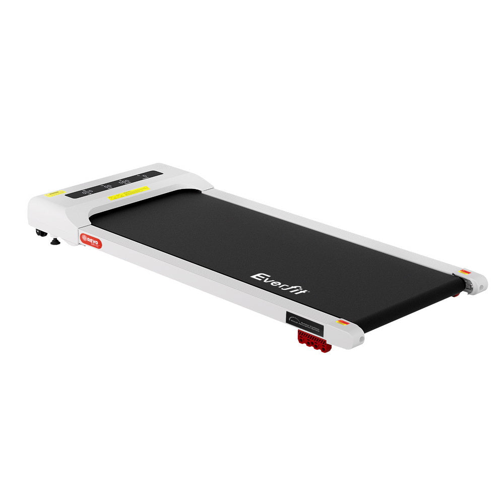 Treadmill Electric Walking Pad Incline Under Desk Home Gym 380mm White Sports & Fitness Fast shipping On sale