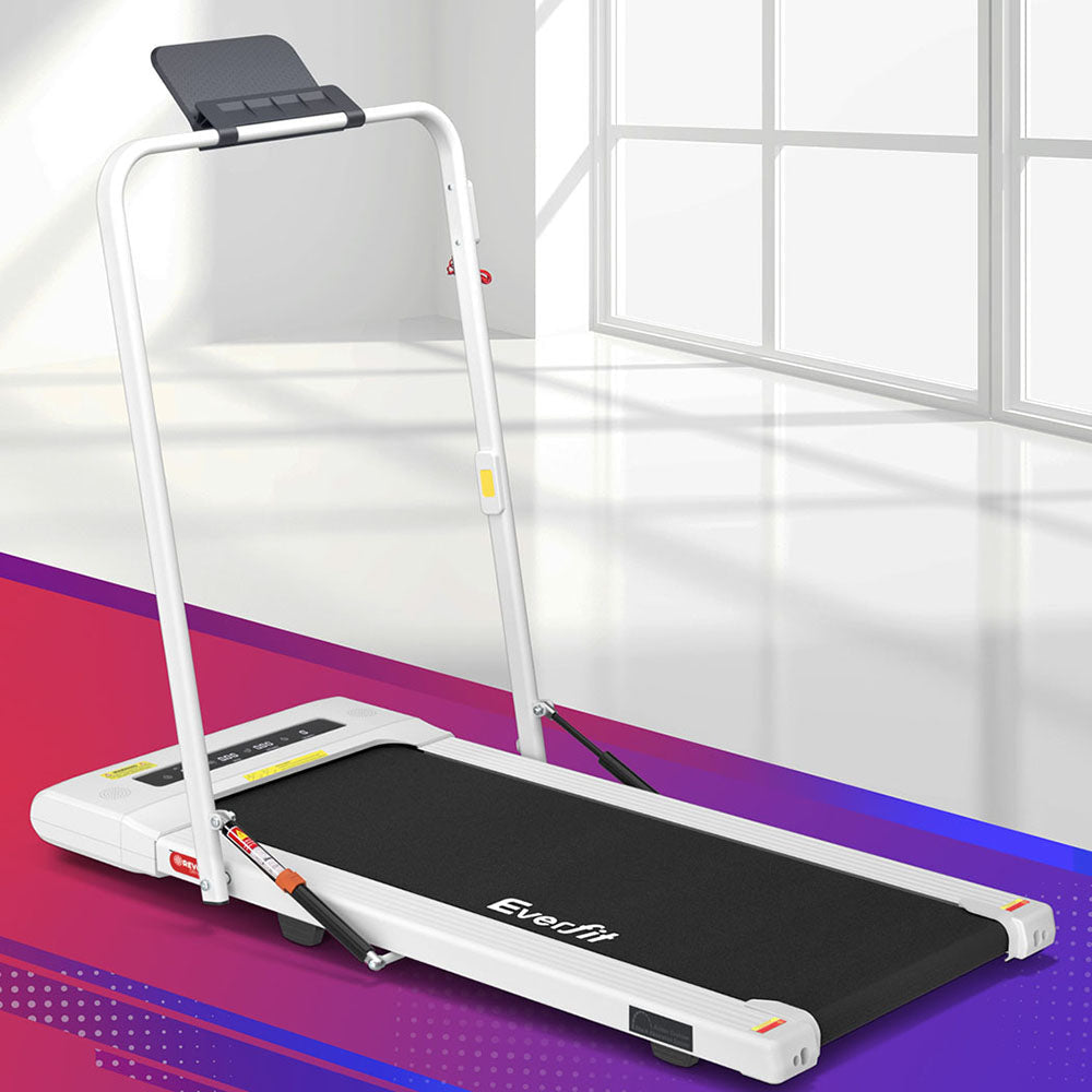 Treadmill Electric Walking Pad Under Desk Home Gym Fitness 400mm White Sports & Fast shipping On sale