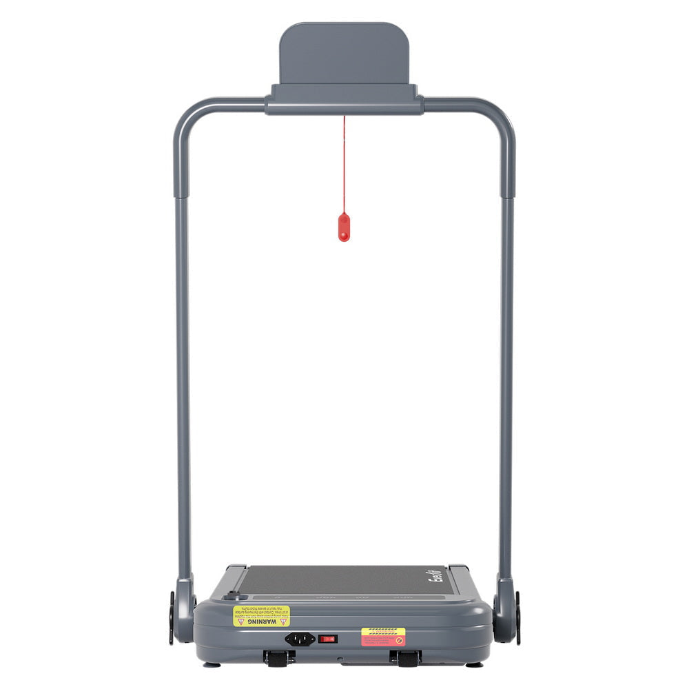 Treadmill Electric Walking Pad with Incline Foldable for Home Gym Grey Sports & Fitness Fast shipping On sale