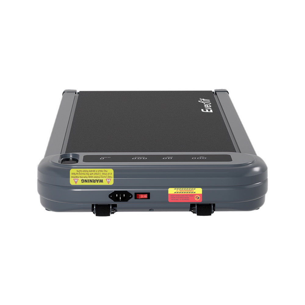 Treadmill Electric Walking Pad with Incline Under Desk Home Gym Grey Sports & Fitness Fast shipping On sale