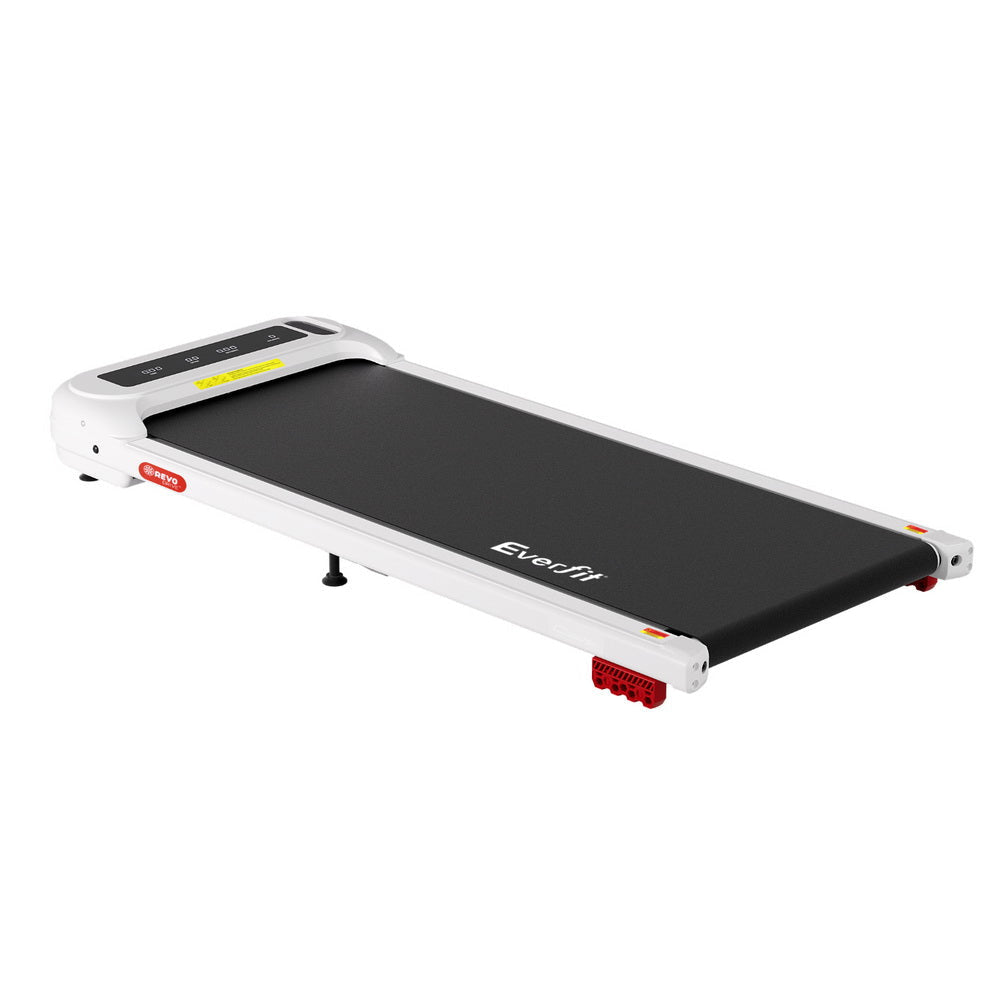 Treadmill Electric Walking Pad with Incline Under Desk Home Gym White Sports & Fitness Fast shipping On sale