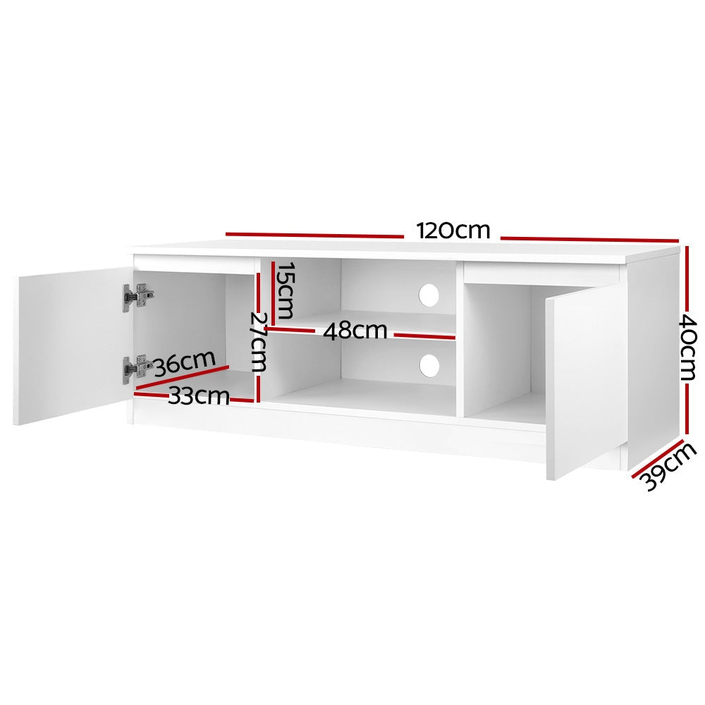 TV Entertainment Unit - White Fast shipping On sale