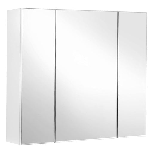 Vasagle Bathroom Wall Cabinet with Mirror and Adjustable Shelf - White Fast shipping On sale