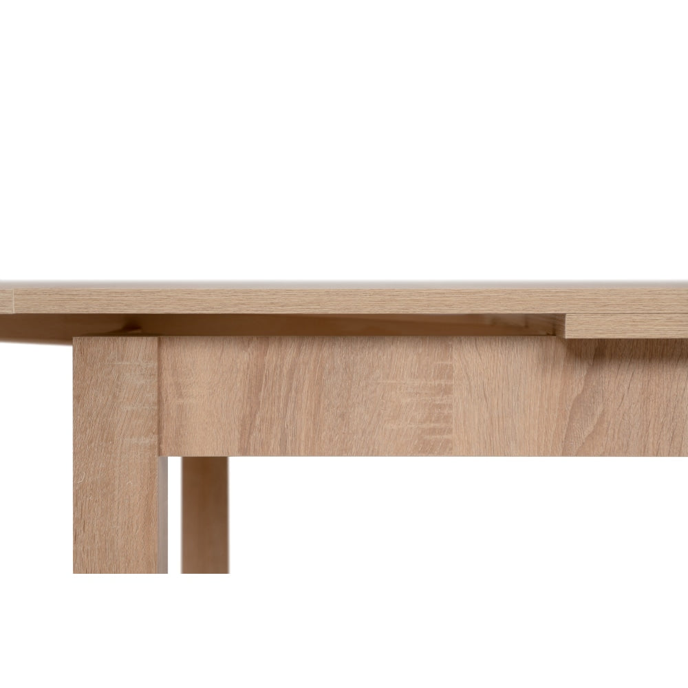 Vernon Wooden Extendable Kitchen Dining Table 120-200cm Oak Fast shipping On sale