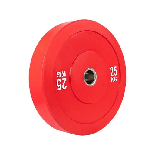 Verpeak Colour Bumper Plate 25KG Home Gym Fitness Exercise - Red Sports & Fast shipping On sale