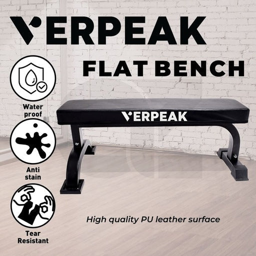 Verpeak Fitness Flat Bench Weight Press Home Gym Exercise Sports & Fast shipping On sale