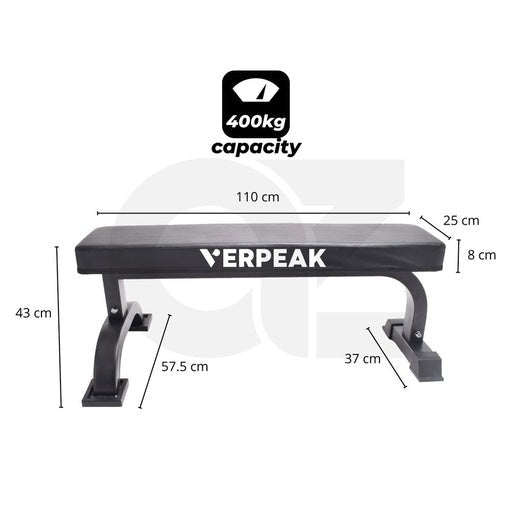 Verpeak Fitness Flat Bench Weight Press Home Gym Exercise Sports & Fast shipping On sale