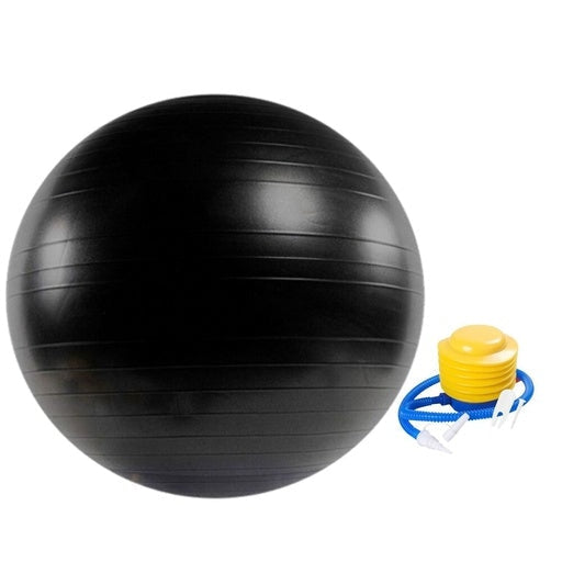 Verpeak Yoga Ball Gym Home Exercise 85cm - Black Sports & Fitness Fast shipping On sale