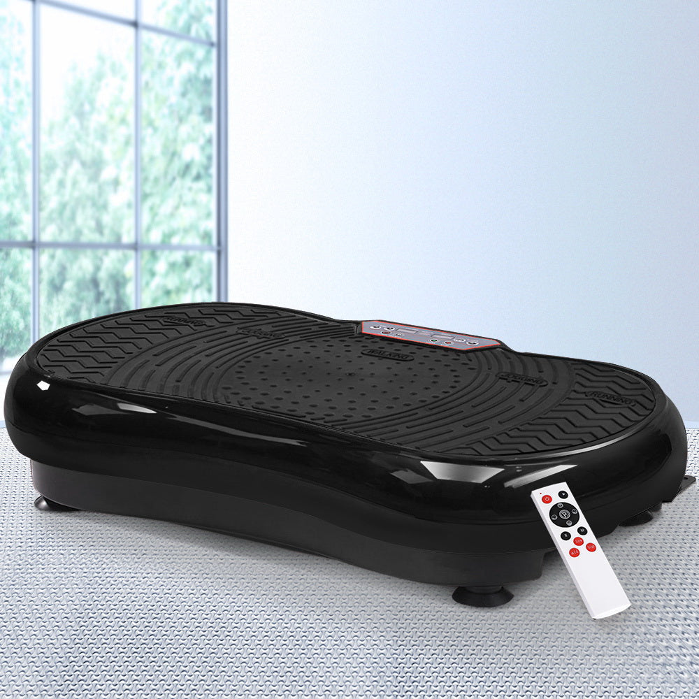 Vibration Machine Plate Platform Body Shaper Home Gym Fitness Black Sports & Fast shipping On sale
