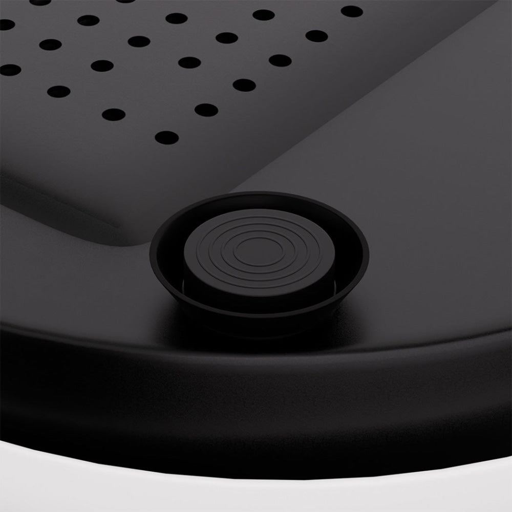 Vibration Plate Exercise Machine with 99 Speed Levels & Resistance Bands (White) Sports Fitness Fast shipping On sale